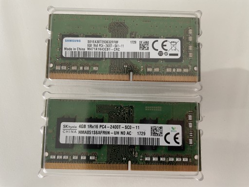 Zdjęcie oferty: Pamięć RAM SO-DIMM 12 GB ddr4 2400MHz