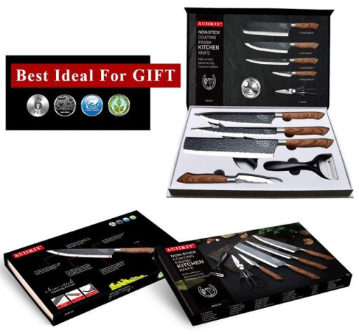 Zdjęcie oferty: Zestaw noży kuchennych noże do kuchni 6 zestawów  