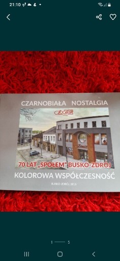 Zdjęcie oferty: 70 lat Społem Busko-Zdrój ksiazka