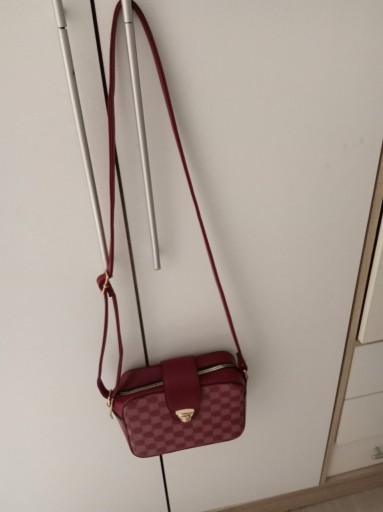 Zdjęcie oferty: Sprzedam Torębkę W Czerwoną Kratkę Okazja Polecam