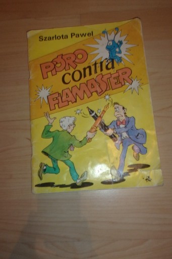 Zdjęcie oferty: pióro contra flamaster komiks Kleks 1985 wydanie 1