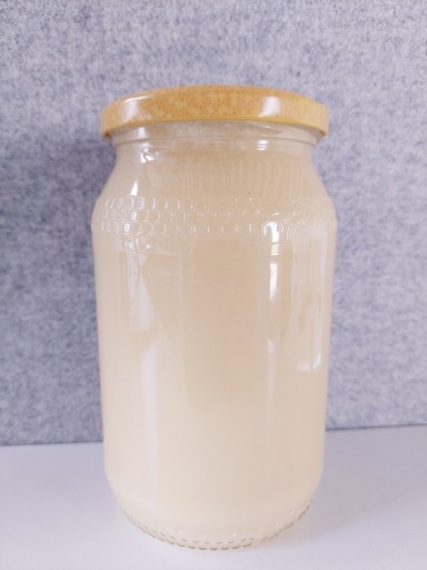 Zdjęcie oferty: Miód rzepakowy z własnej pasieki - słoiki ok 1.2kg