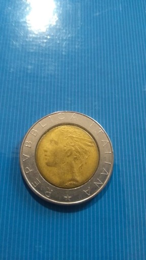 Zdjęcie oferty: Moneta Włochy - 500 Lir 1988