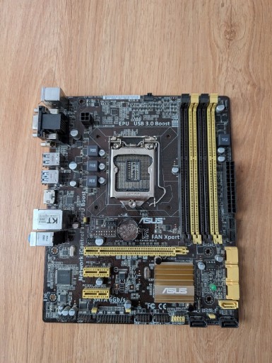 Zdjęcie oferty: Płyta główna Micro ATX Asus B85M-G LGA 1150