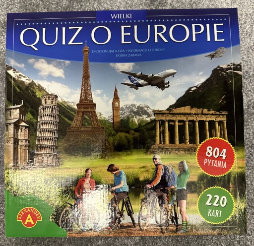 Zdjęcie oferty: Gra planszowa „Quiz o Europie”