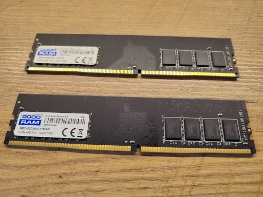 Zdjęcie oferty: RAM 2 x 4GB 8GB DDR4 GR2400D464L17S/4G 8 GB 
