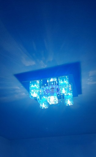 Zdjęcie oferty: Żyrandol  kryształowy LED z ster. pilotem OKAZJA