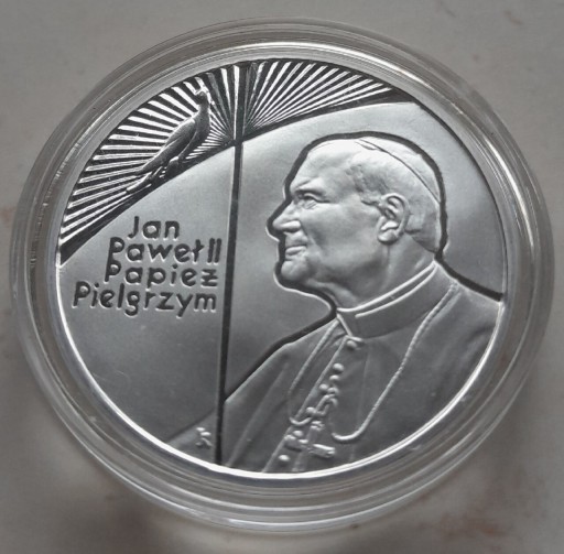 Zdjęcie oferty: 10 złotych Jan Paweł Pielgrzym 1999