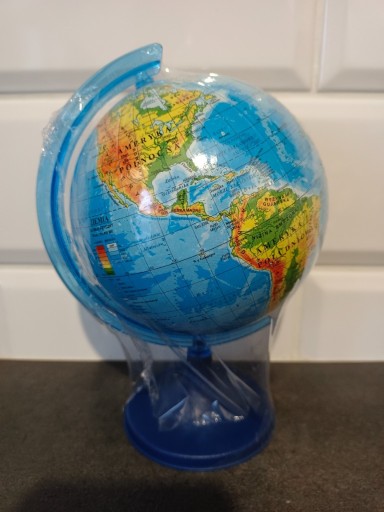 Zdjęcie oferty: Mini globus fizyczny 18x12 cm