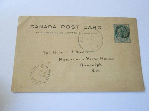 Zdjęcie oferty: CANADA 1898 KARTA POCZTOWA CP
