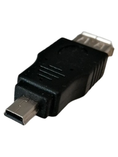 Zdjęcie oferty: Adapter, przejściówka mini USB - USB