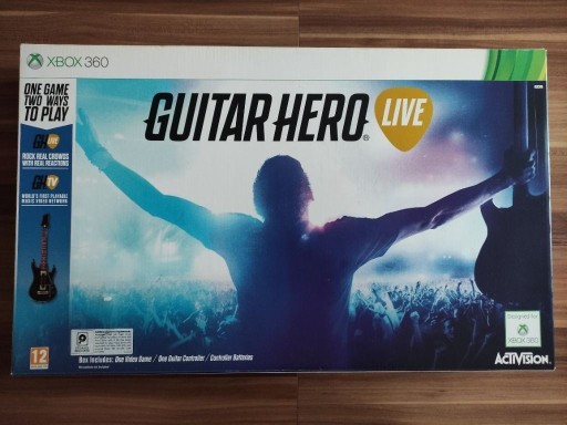 Zdjęcie oferty: Guitar Hero Live (GITARA + GRA na DVD) Xbox360/ PC