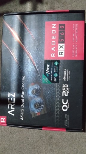 Zdjęcie oferty: Asus Radeon Arez RX560 2Gb gddr5 