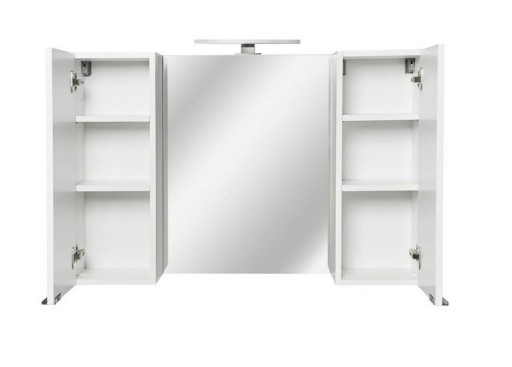 Zdjęcie oferty: Szafka łazienkowa z lustrem i lampą NOWA WYSOKA JAKOŚĆ polecam 100cm 