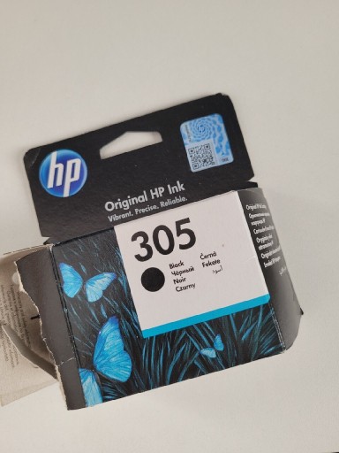 Zdjęcie oferty: Tusz czarny do drukarki HP Deskjet 305