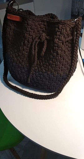 Zdjęcie oferty: Nowa torebka torba handmade ze sznurka bawełnianeg