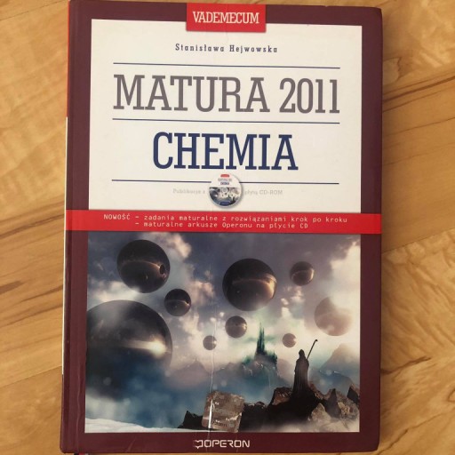 Zdjęcie oferty: Vademecum matura 2011 chemia+płyta