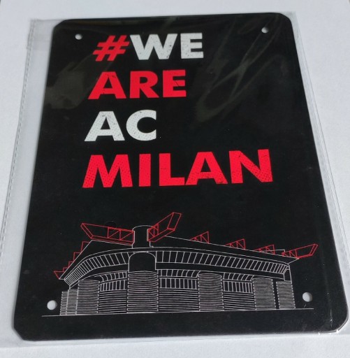 Zdjęcie oferty: AC Milan Metalowy plakat stadionu San Siro