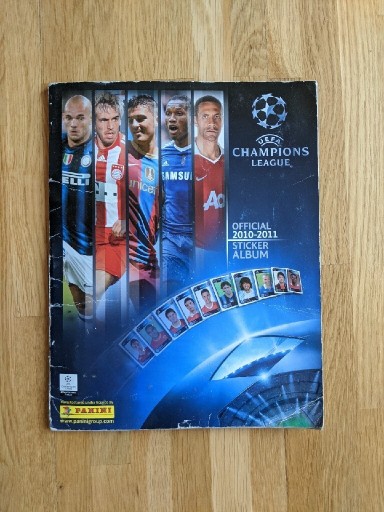 Zdjęcie oferty: Album Panini Liga mistrzów 2010/2011 KOMPLETNY