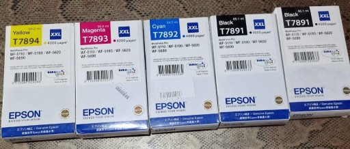 Zdjęcie oferty: EPSON T7891 Oryginał zestaw do T7894