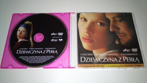 Zdjęcie oferty: DZIEWCZYNA Z PERŁĄ DVD Scarlett Johansson