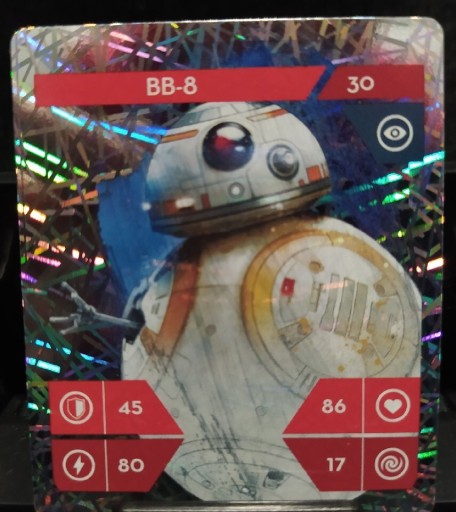 Zdjęcie oferty: Karta Star Wars BB-8 30 Holo Kaufland