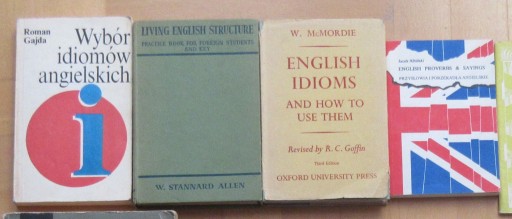Zdjęcie oferty: 3 książki do nauki języka angielskiego IDIOMY