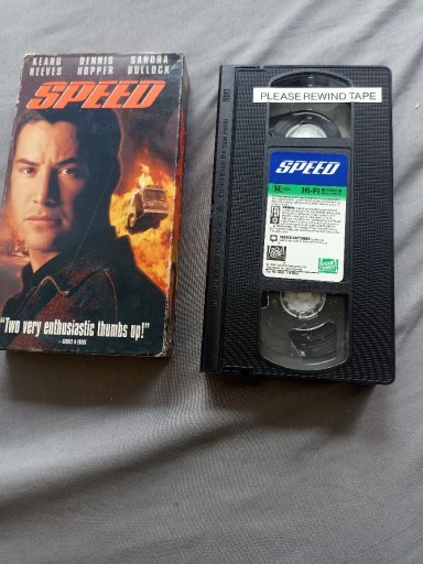 Zdjęcie oferty: Film Speed VHS Keanu Reeves 