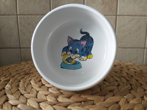 Zdjęcie oferty: Miska ceramiczna dla kota 0,3L