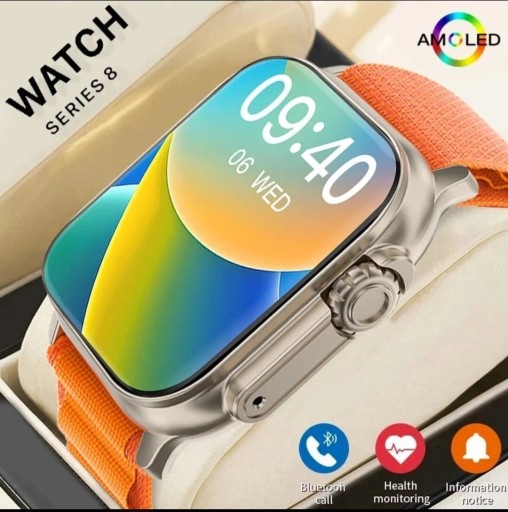 Zdjęcie oferty: 2024 smartwatch ULTRA 2 amoled 49 mm