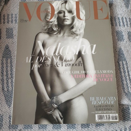 Zdjęcie oferty: Vogue Espana Hiszpania 2011 natasha poly modelka