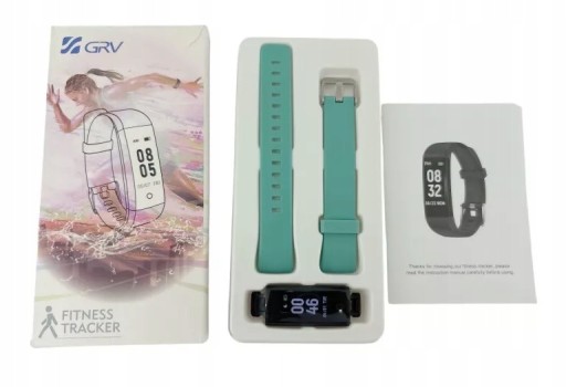 Zdjęcie oferty: Zegarek z krokomierzem, fitness tracker kolor morski *9