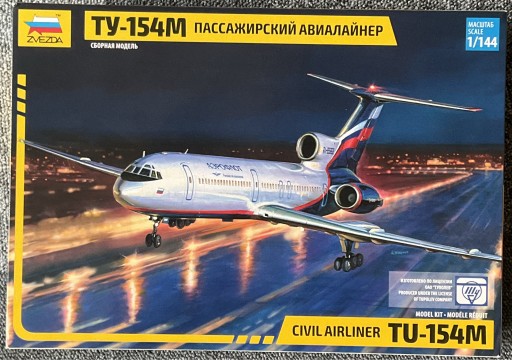 Zdjęcie oferty: TU-154M ZVEZDA 1:144