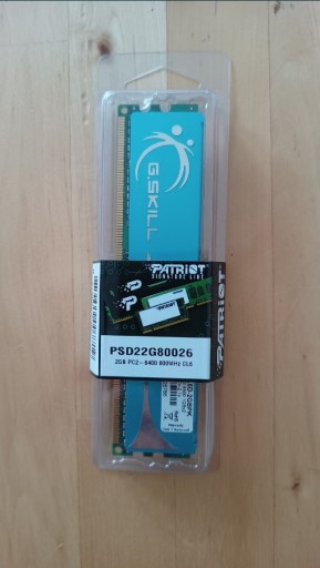 Zdjęcie oferty: Pamięć RAM Patriot 2GB 800MHz