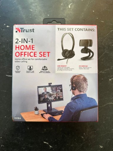 Zdjęcie oferty: Zestaw biurowy 2 w 1 Trust Doba Home Office Set