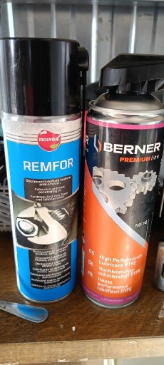 Zdjęcie oferty: V7+ 500ml+Smar penetrujący Berner NSF H2