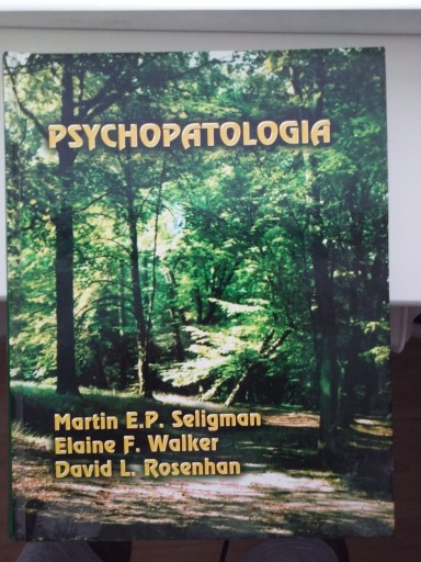 Zdjęcie oferty: PSYCHOPATOLOGIA Seligman,Walker,Rosenhan