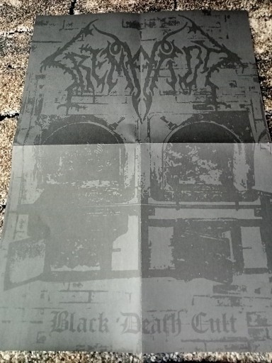 Zdjęcie oferty: Cremation -Black Death Cult plakat do płyty Lp