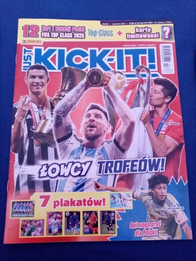 Zdjęcie oferty: Just kick it! 03 /2025 r. + 2 saszetki top class 25 + holo giant 