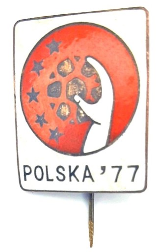 Zdjęcie oferty: Przypinka Piłka Ręczna Polska 1977 