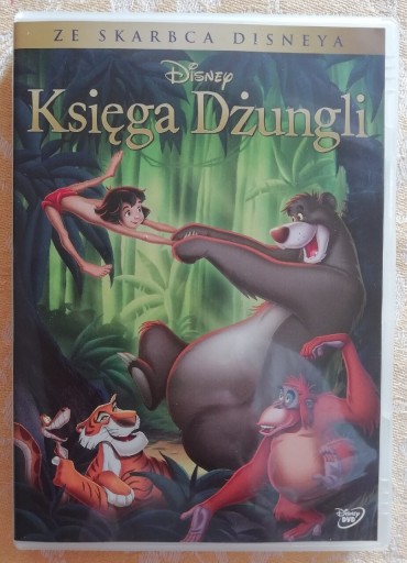 Zdjęcie oferty: Ideał 6/6 DVD KSIĘGA DŻUNGLI Ze Skarbca Disneya PL