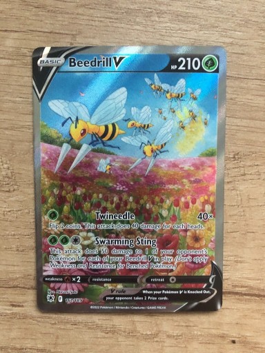 Zdjęcie oferty: karta pokemon Beedrill V (ASR 161) astral radiance