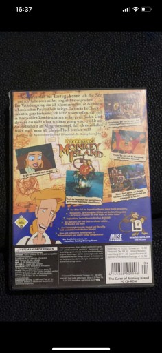 Zdjęcie oferty: The Curse of Monkey Island PC