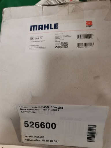 Zdjęcie oferty: MAHLE Filtr hydrauliczny, automatyczna skrzynia.