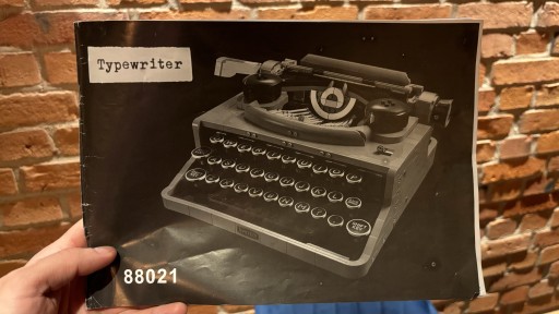 Zdjęcie oferty: Klocki maszyna do pisania