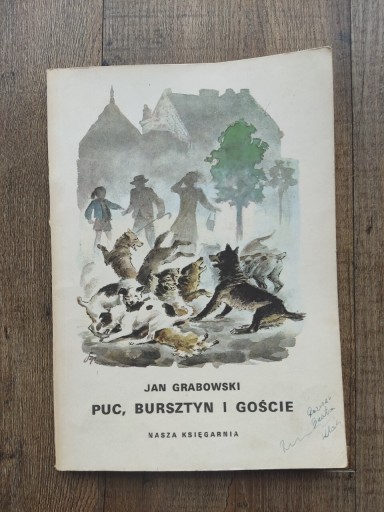 Zdjęcie oferty: PUC,BURSZTYN I GOŚCIE --JAN GRABOWSKI