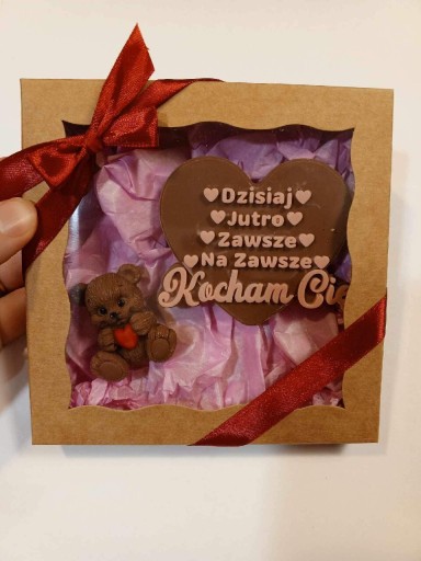Zdjęcie oferty: Walentynki czekoladki prezent upominek zakochanych