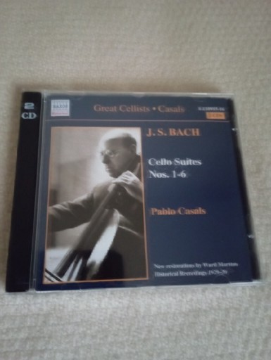 Zdjęcie oferty: J.S.Bach.Cello Suites Nos.1-6.Nowa.Casals.