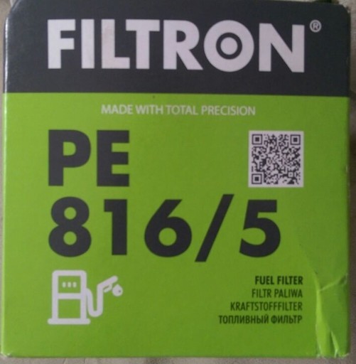 Zdjęcie oferty: Nowy filtr paliwa FILTRON PE 816/5
