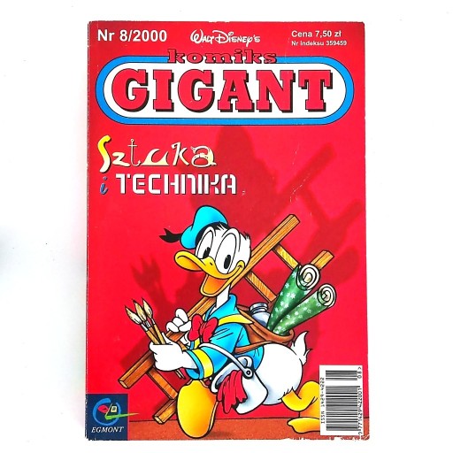 Zdjęcie oferty: Komiks Gigant Nr 8 / 2000 Sztuka i Technika